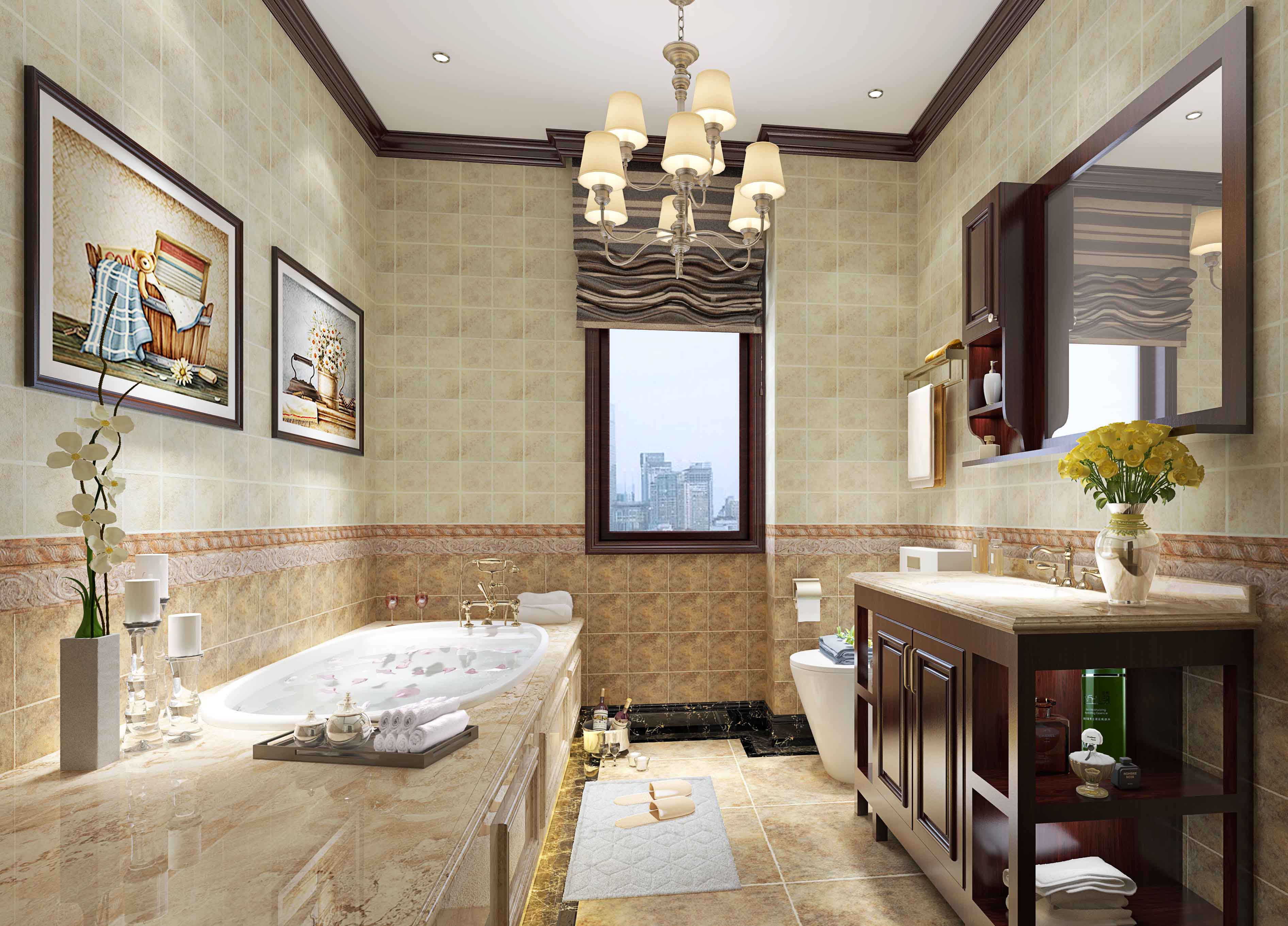 Classic Bathroom Vanity Cabinets