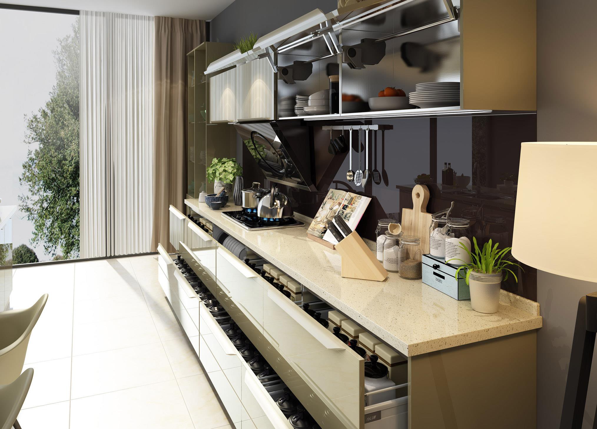 Lacquer Painting Kitchen manufacturers