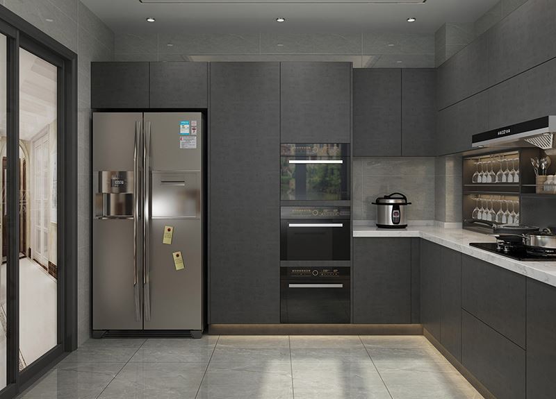 High End Melamine Cabinets factory HM1804 