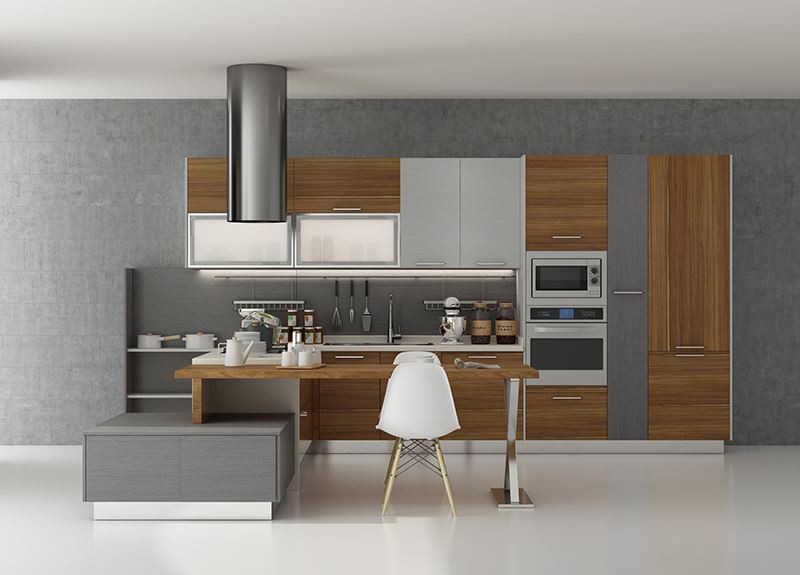 China Wood Kitchen Cabinet