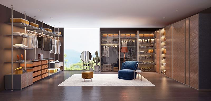 walk in closet systems