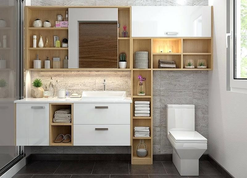 Drawers Bathroom Cabinet