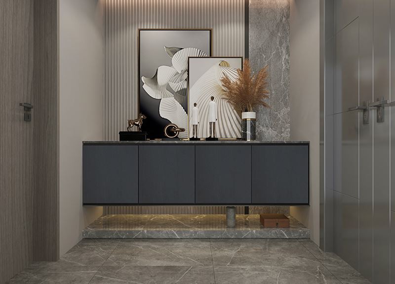 entrance hallway cabinet