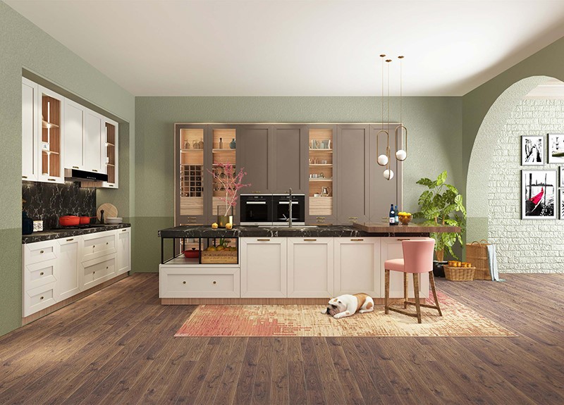 China Solid Wood Kitchen Cabinets China Solid Wood Kitchen Cabinets