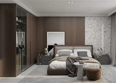 Iav Qhov Rooj Ntoo Wardrobes