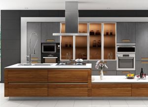 Niaj hnub nimno chav ua noj Pantry Cupboards