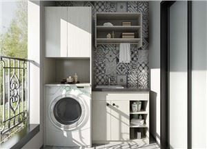 RTA Laundry Room Cabinetry
