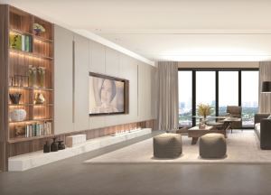 Phab ntsa Mounted TV txee