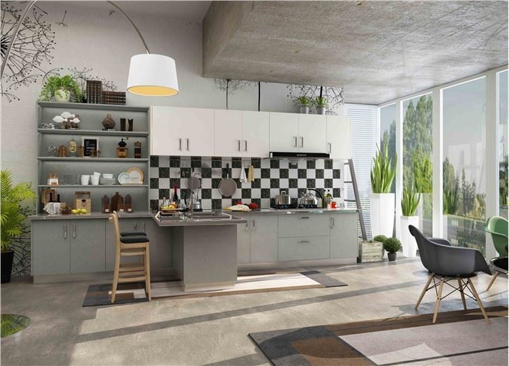 Elegant Frameless Cabinets