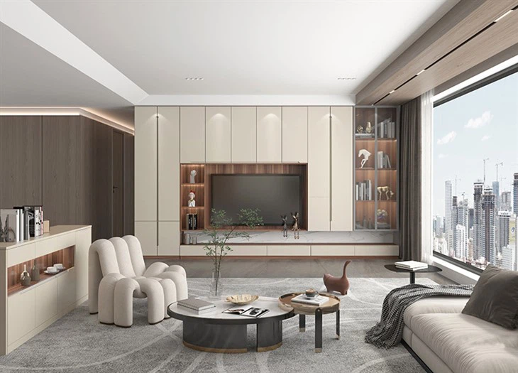 Integrated Living Room Cabinet