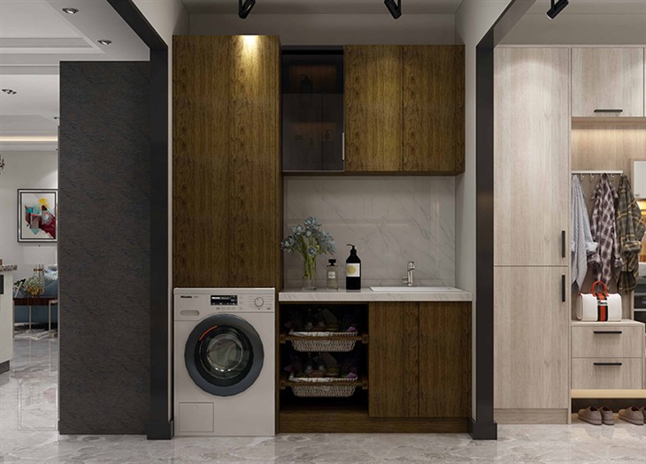 Functional Laundry Room Cabinets factory